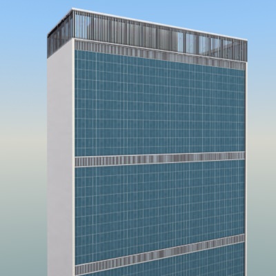 United Nations Building NYC 3D model_3