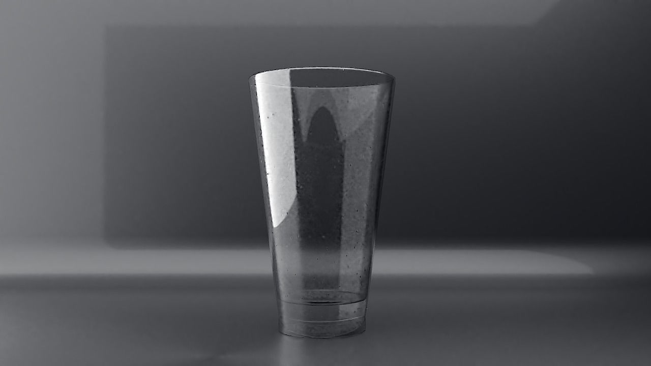 Glass Cup 3D model_1