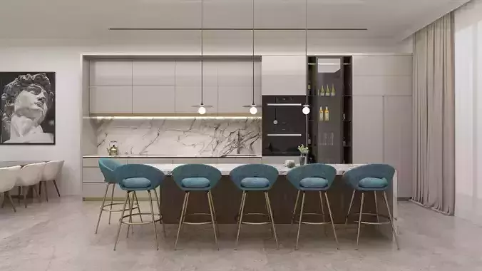 modern kitchen