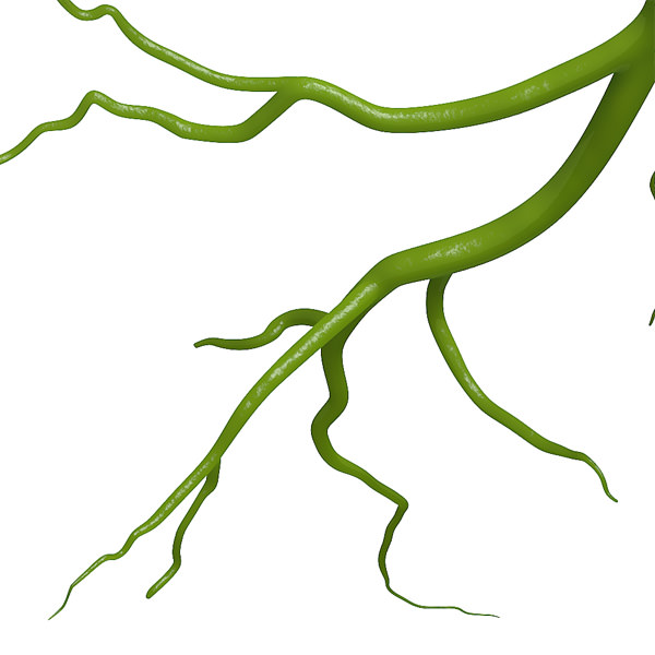 Small plant design 3D model_3