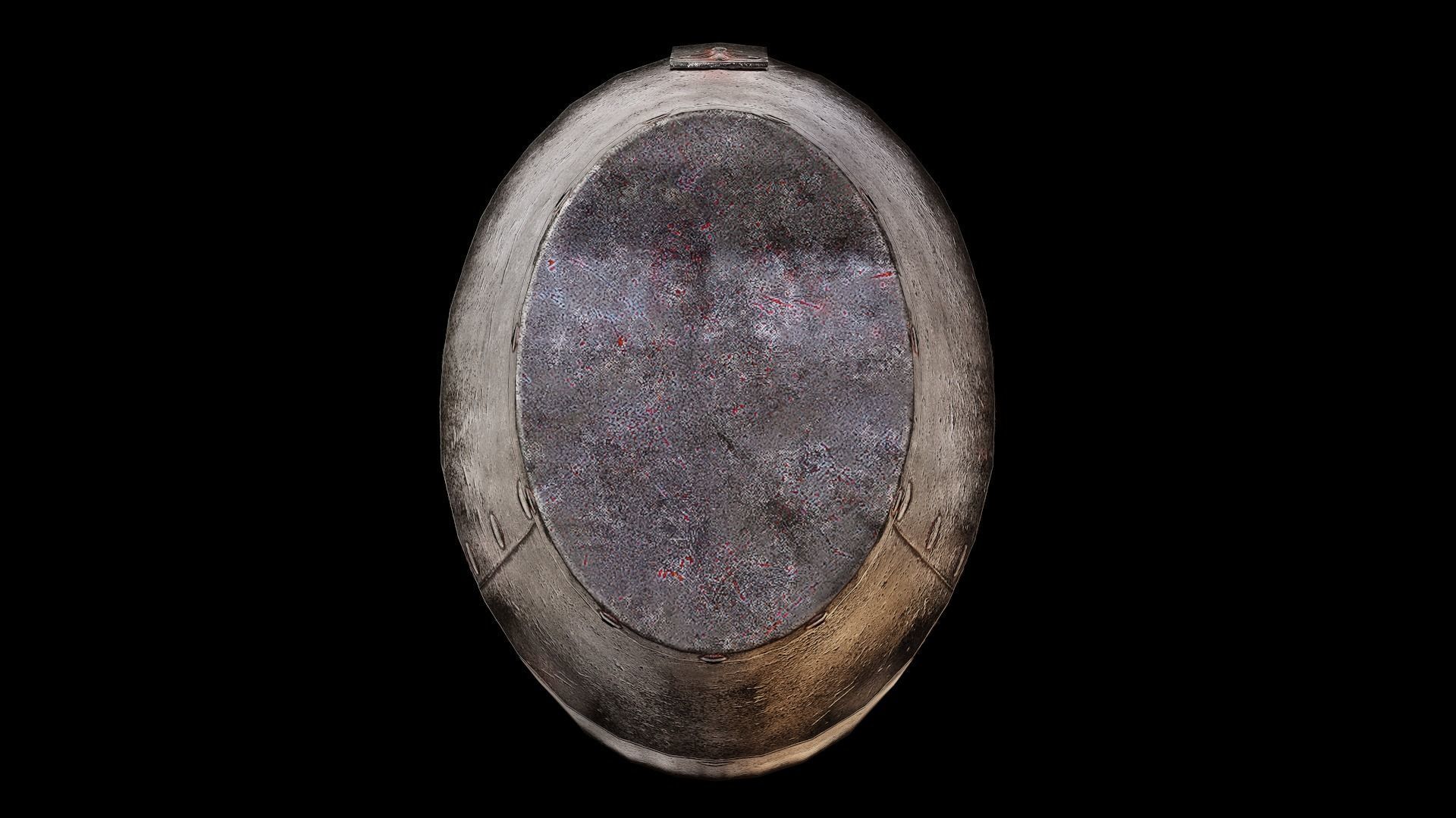 Next Gen Medieval helmet Low-poly 3D model_1