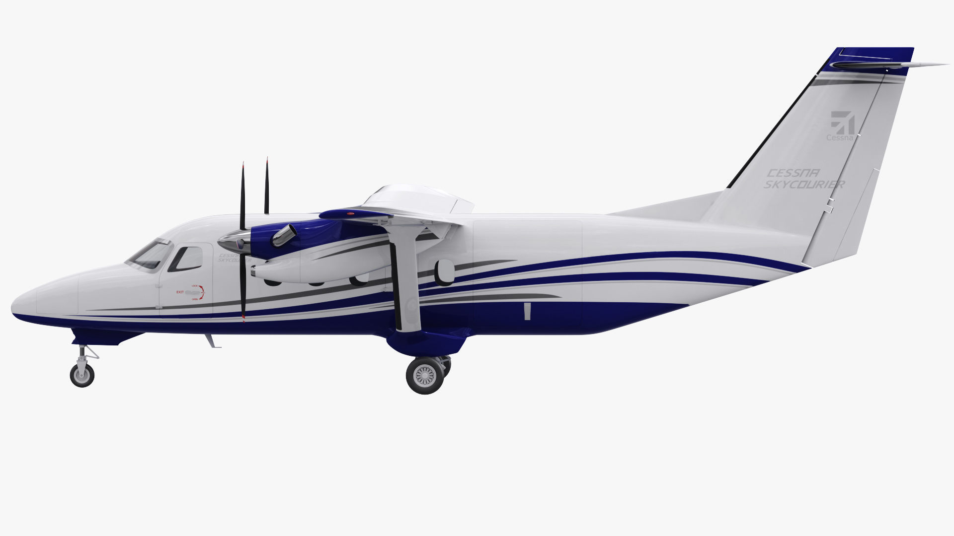 Cessna 408 SkyCourier 3D model_5