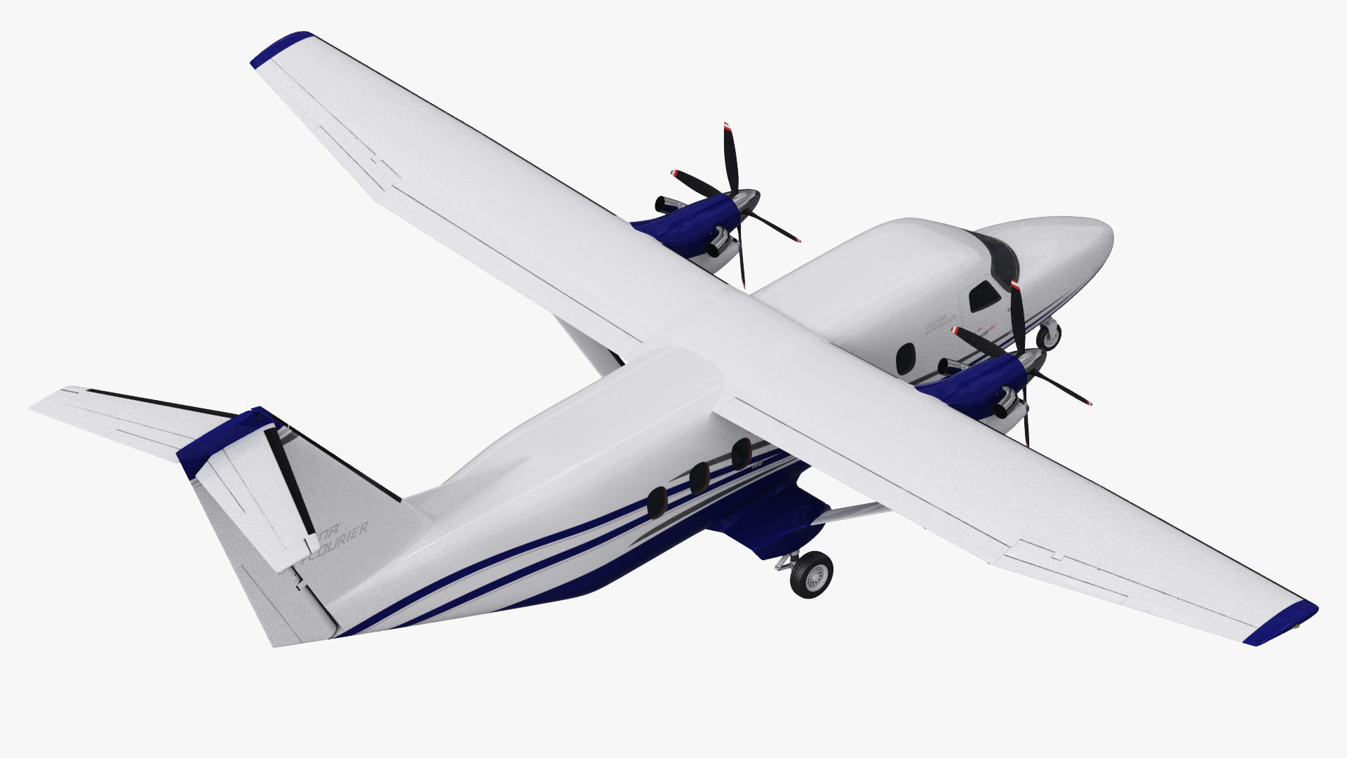 Cessna 408 SkyCourier 3D model_11