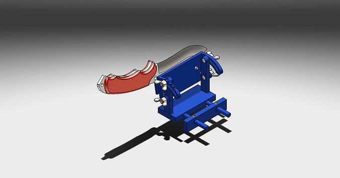 KNIFE SHARPENING GUIDE FOR BELT SANDER 3D print model