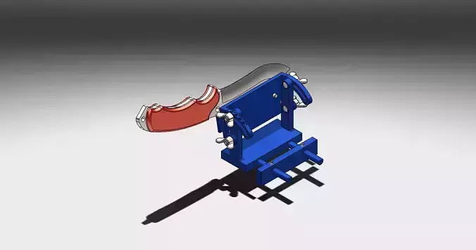 KNIFE SHARPENING GUIDE FOR BELT SANDER 3D print model