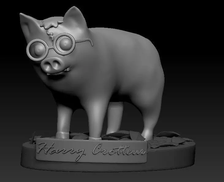 harry crotter 3D print model
