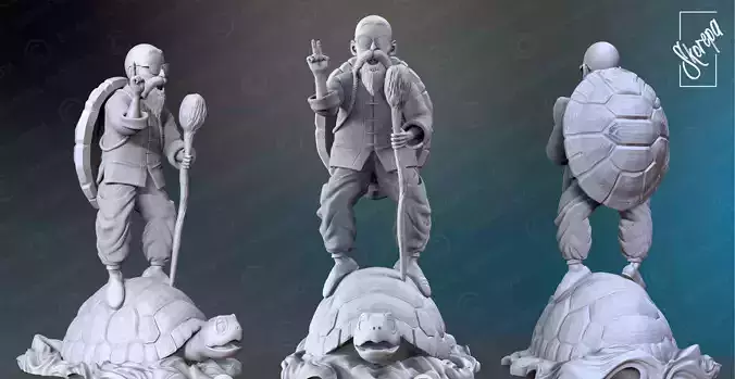 MASTER ROSHI 3D print model