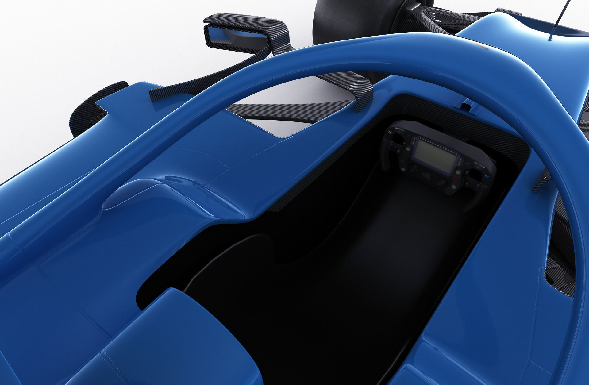 Generic F1 racing car 3D model_17