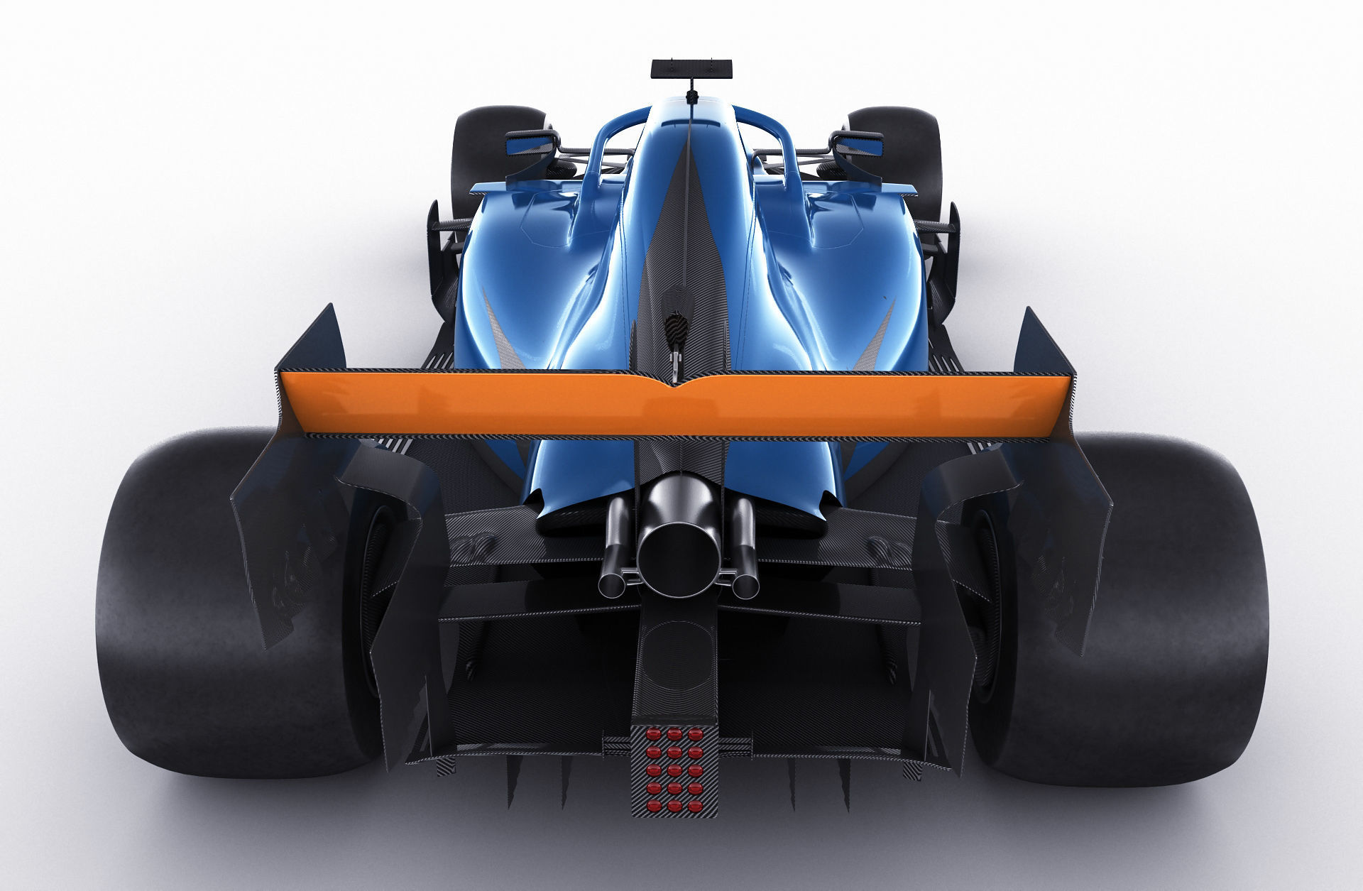 Generic F1 racing car 3D model_12