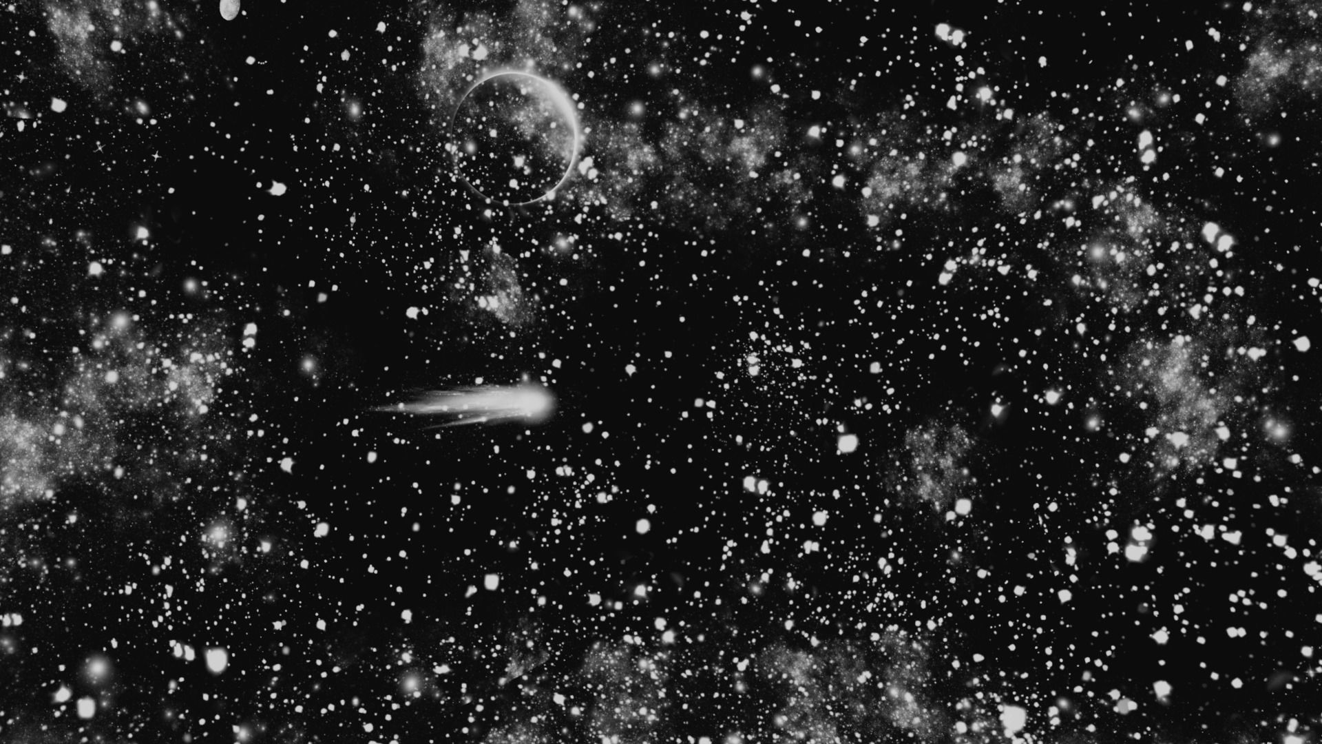 HDRI Panoramic Sky - 360 starfield -01 cosmic gray Low-poly 3D model_12