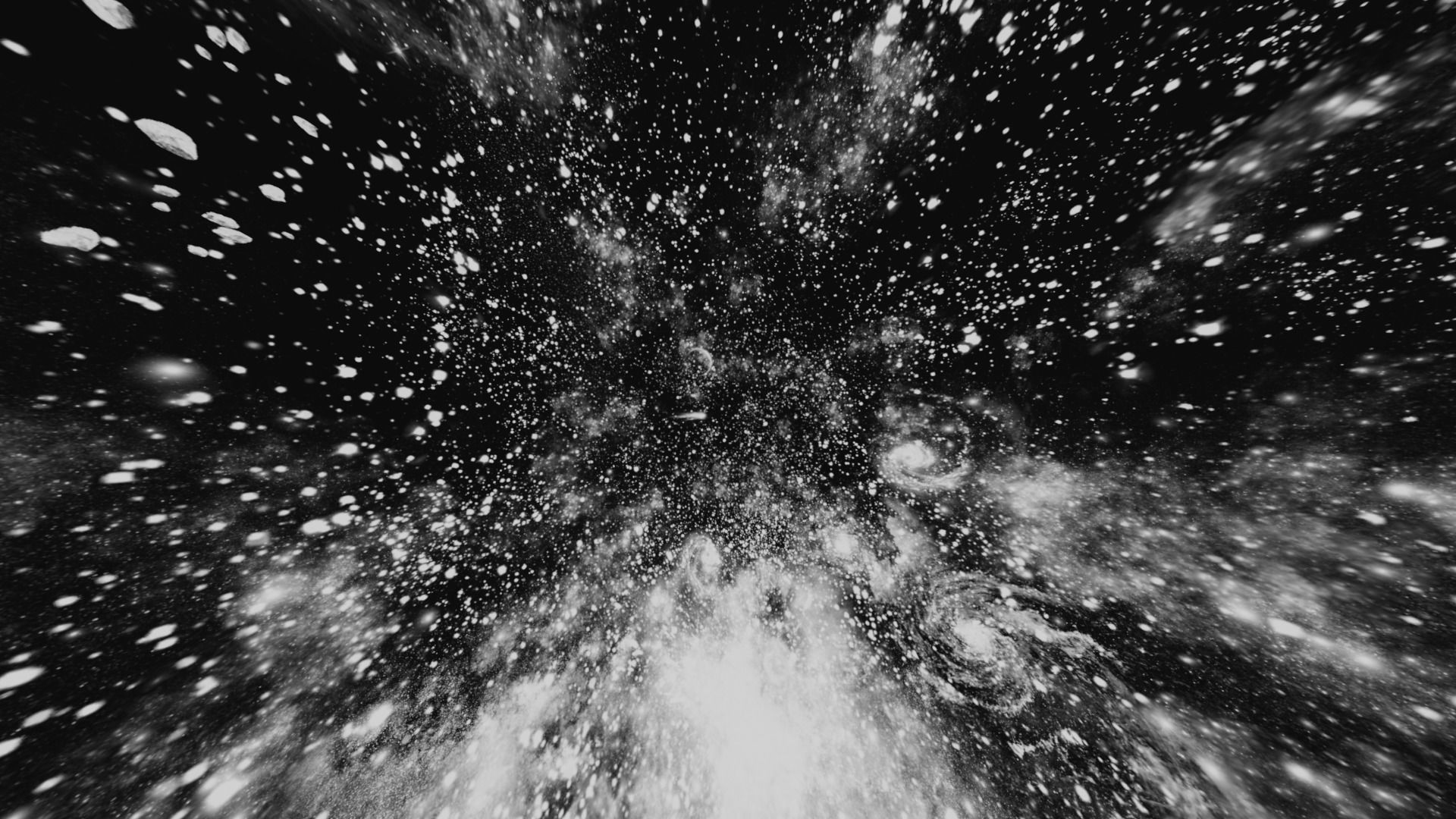 HDRI Panoramic Sky - 360 starfield -01 cosmic gray Low-poly 3D model_2