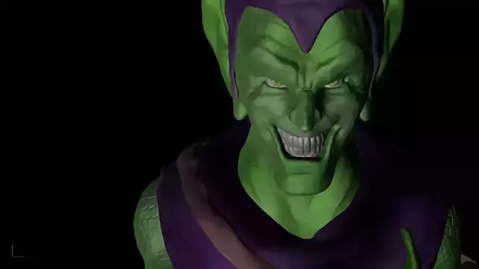 Green Goblin Bust Free 3D print model