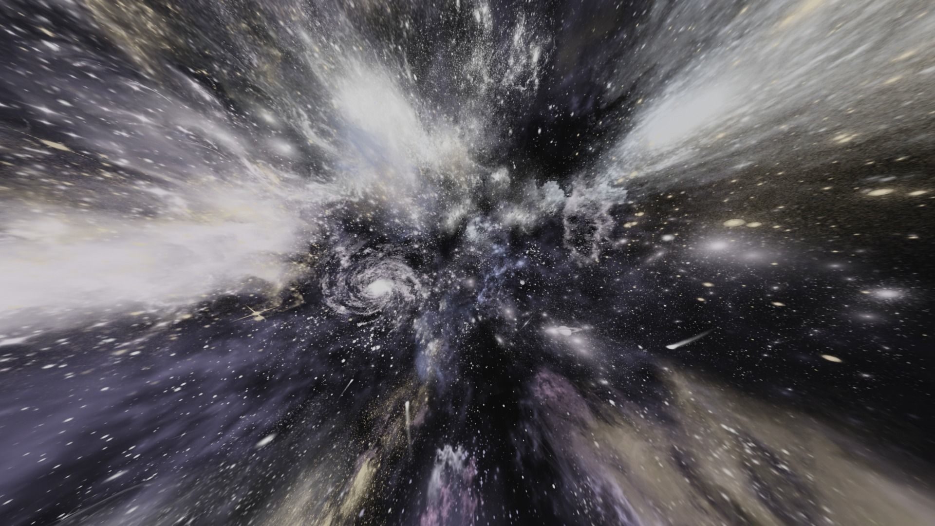 HDRI Panoramic Sky - 360 starfield - 02 Amazing cosmo Low-poly 3D model_11