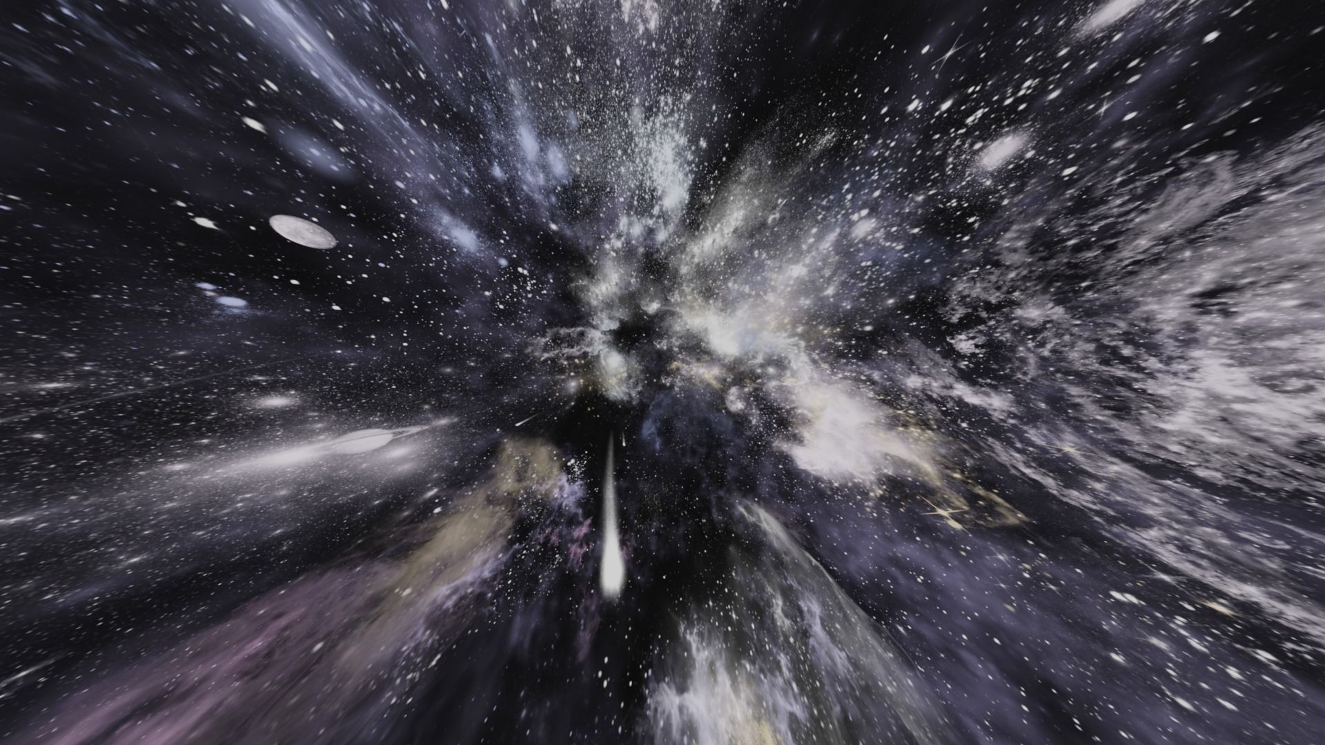 HDRI Panoramic Sky - 360 starfield - 02 Amazing cosmo Low-poly 3D model_6