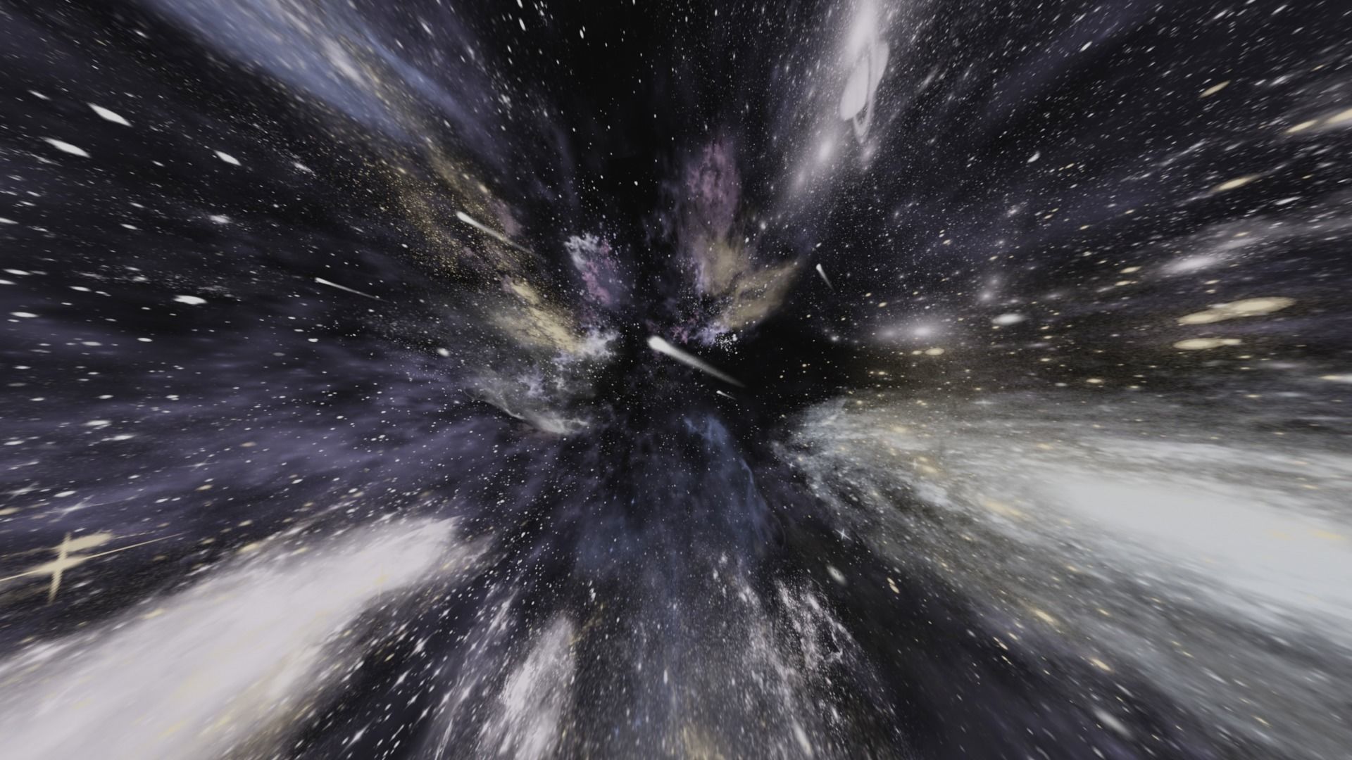 HDRI Panoramic Sky - 360 starfield - 02 Amazing cosmo Low-poly 3D model_16