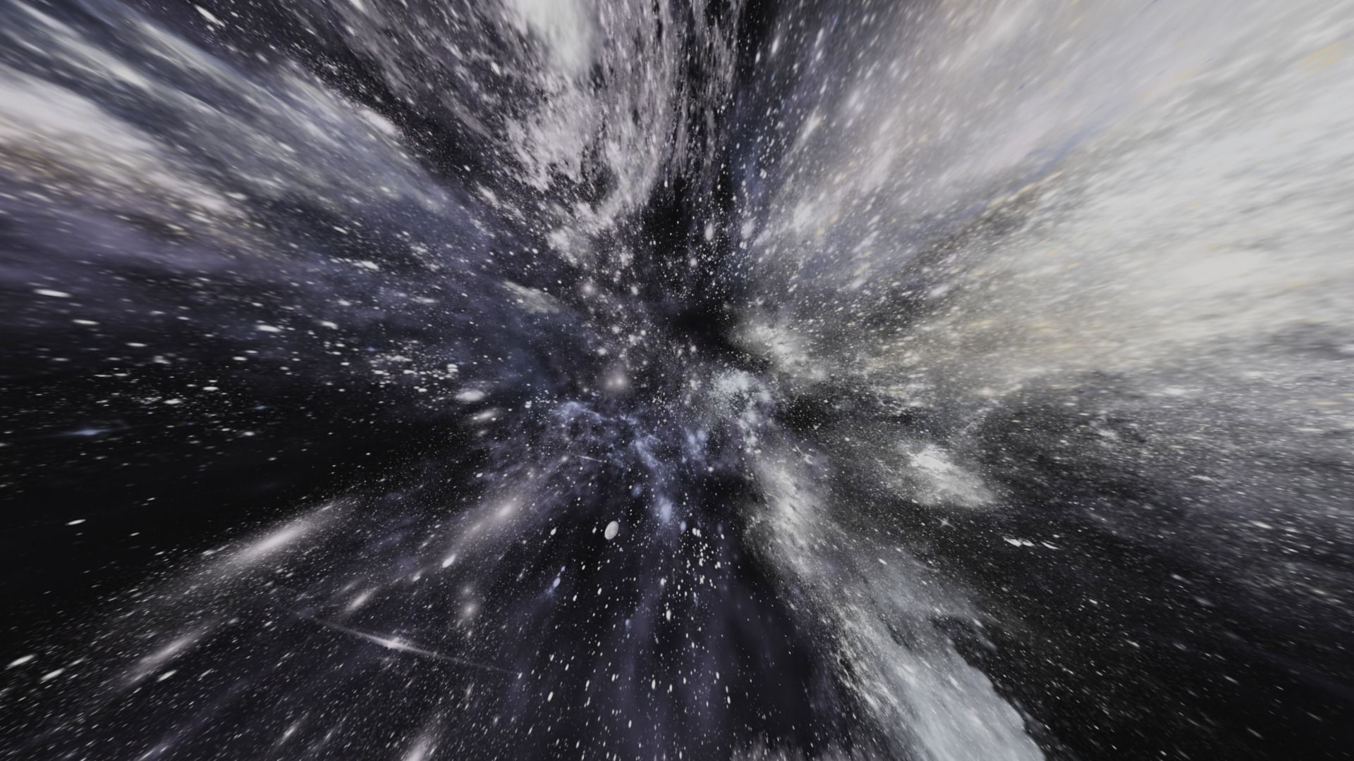 HDRI Panoramic Sky - 360 starfield - 02 Amazing cosmo Low-poly 3D model_8