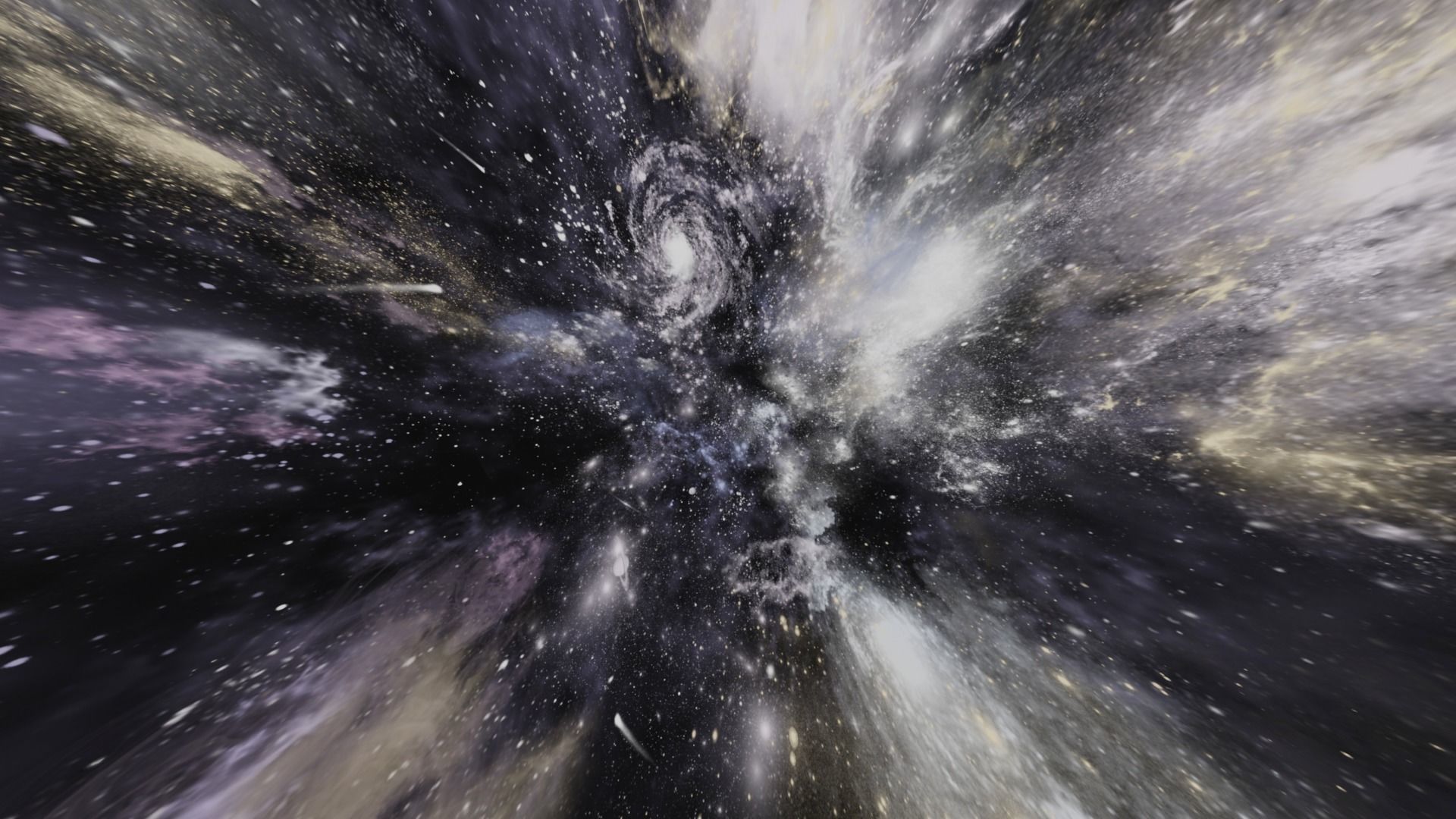 HDRI Panoramic Sky - 360 starfield - 02 Amazing cosmo Low-poly 3D model_9