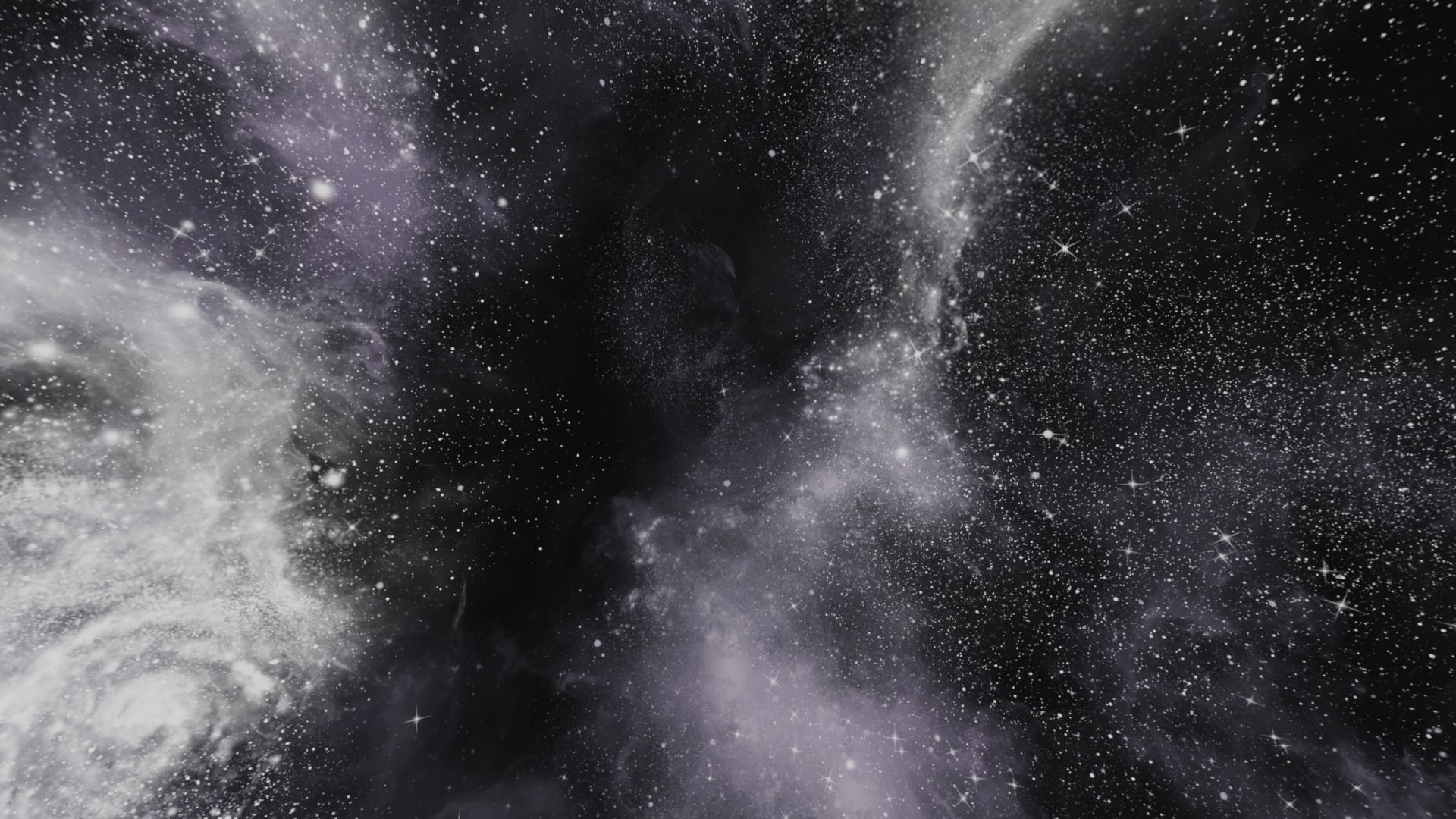 HDRI Panoramic Sky - 360 starfield - 03 violet Low-poly 3D model_9