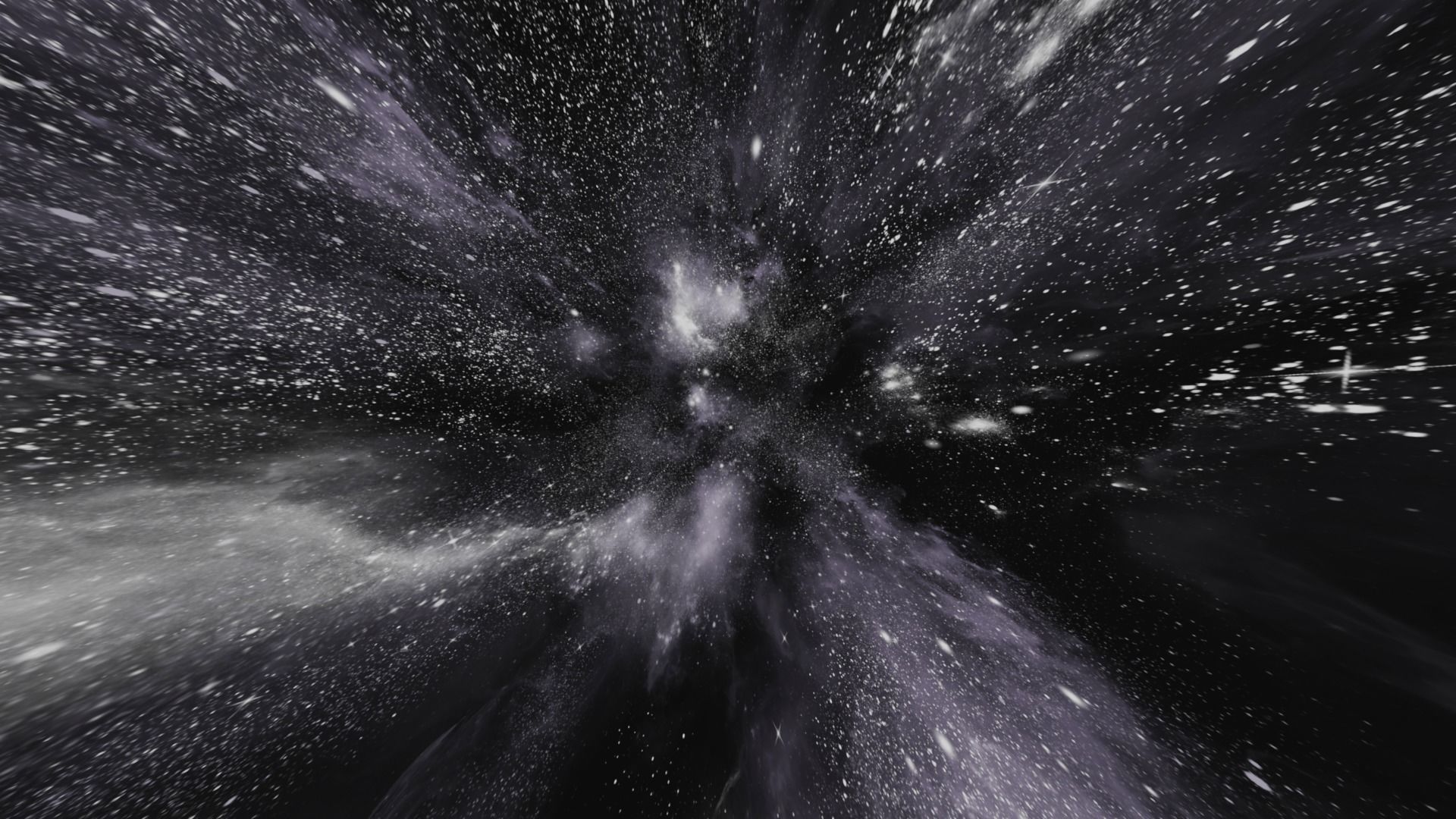 HDRI Panoramic Sky - 360 starfield - 03 violet Low-poly 3D model_5