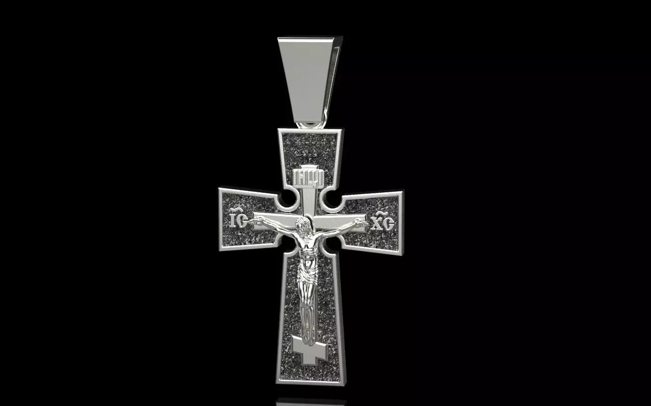 Cross enamel 2 3D print model_0