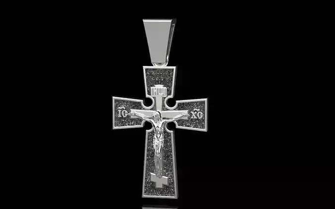 Cross enamel 2 3D print model Cross enamel 2 3D print model