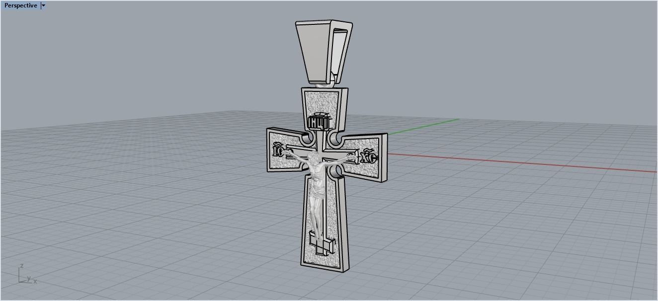 Cross enamel 2 3D print model_13