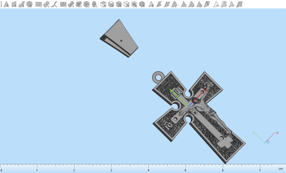 Cross enamel 2 3D print model_20