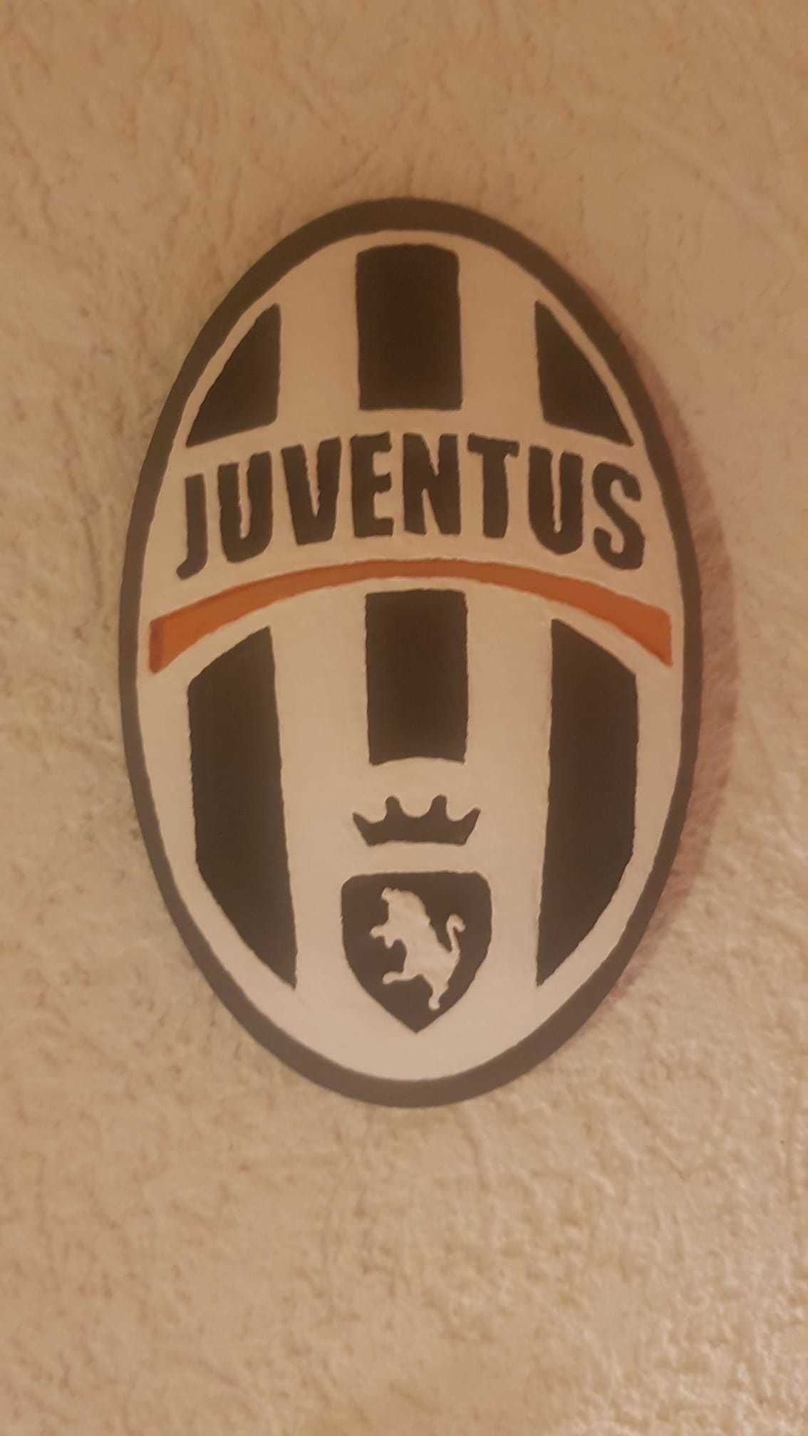 Juventus Turin Wall Sign 3D print model_10