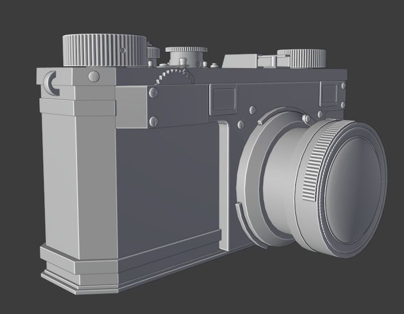 Nikon 01 vintange 3D model_5