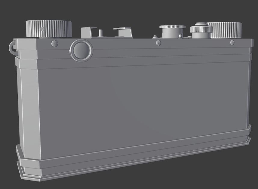 Nikon 01 vintange 3D model_2