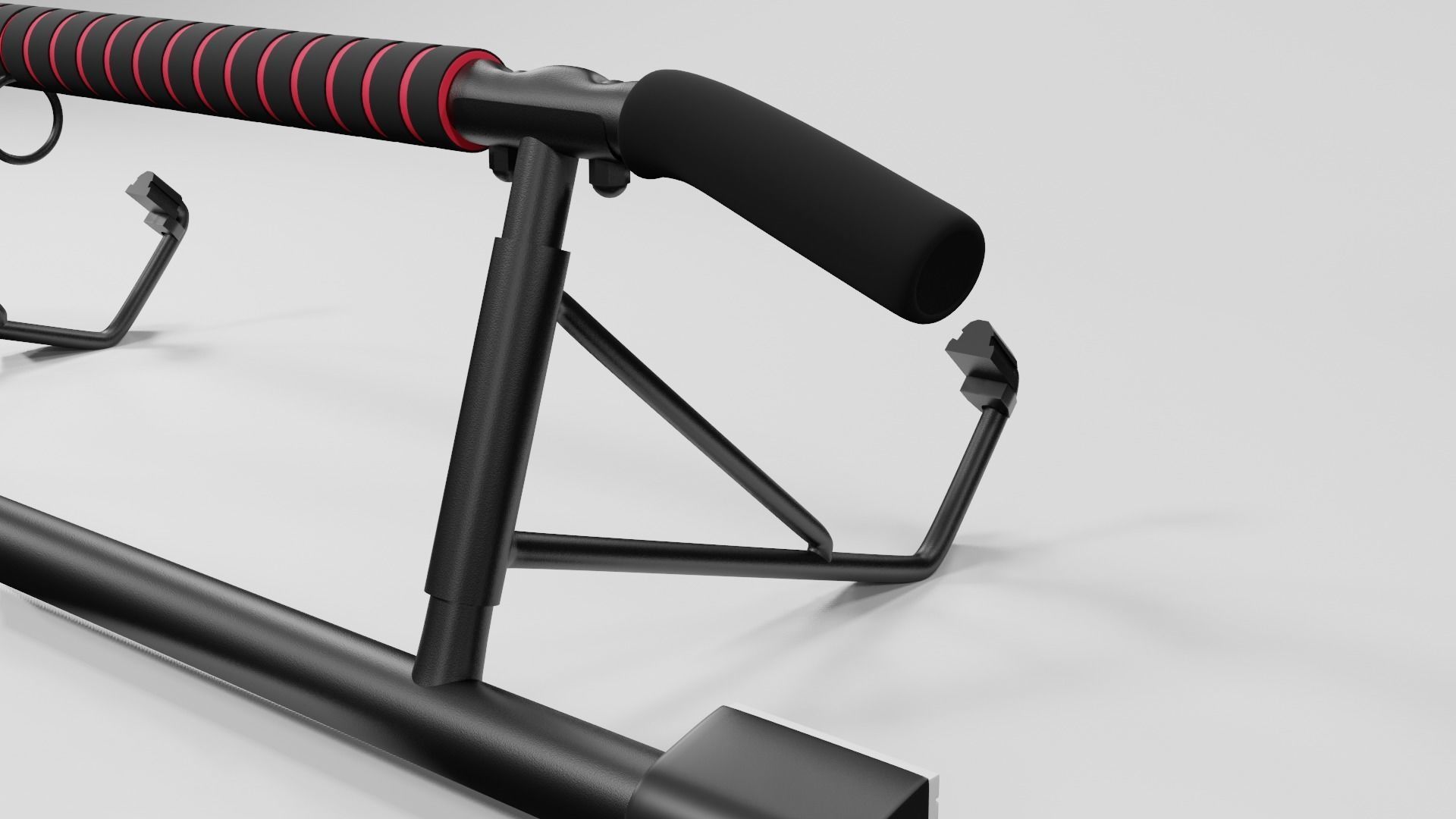 Pull up bar 3D model_2