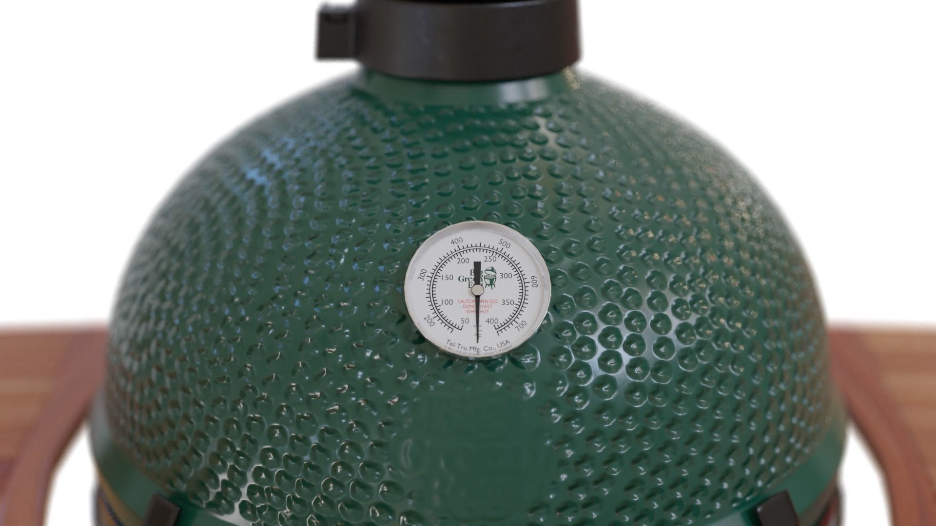 Kamado grill - Big Green Egg 3D model_8