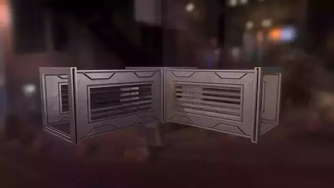 Sci Fi Ventilation Shaft