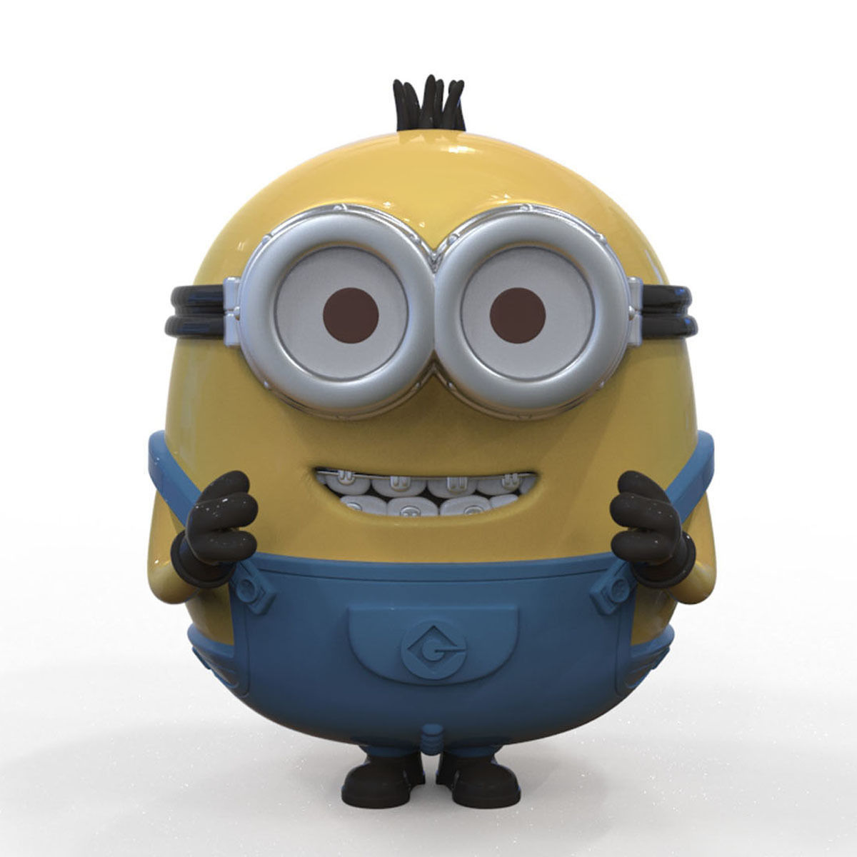 minion otto 3D print model_1