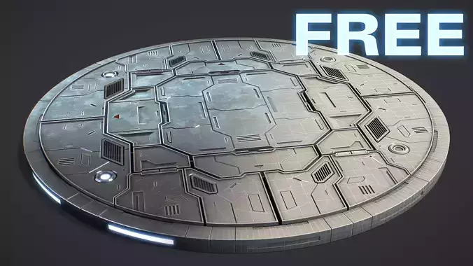 Sci-Fi Kit Free 02 Mecha Platform