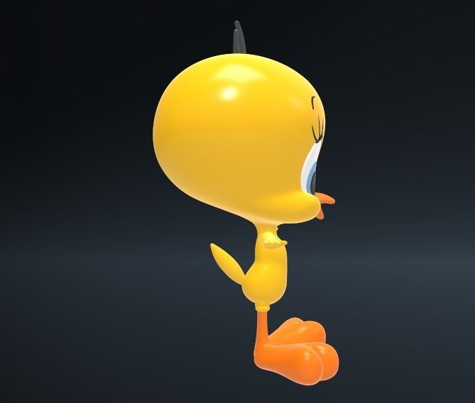 tweety bird 3D print model_2