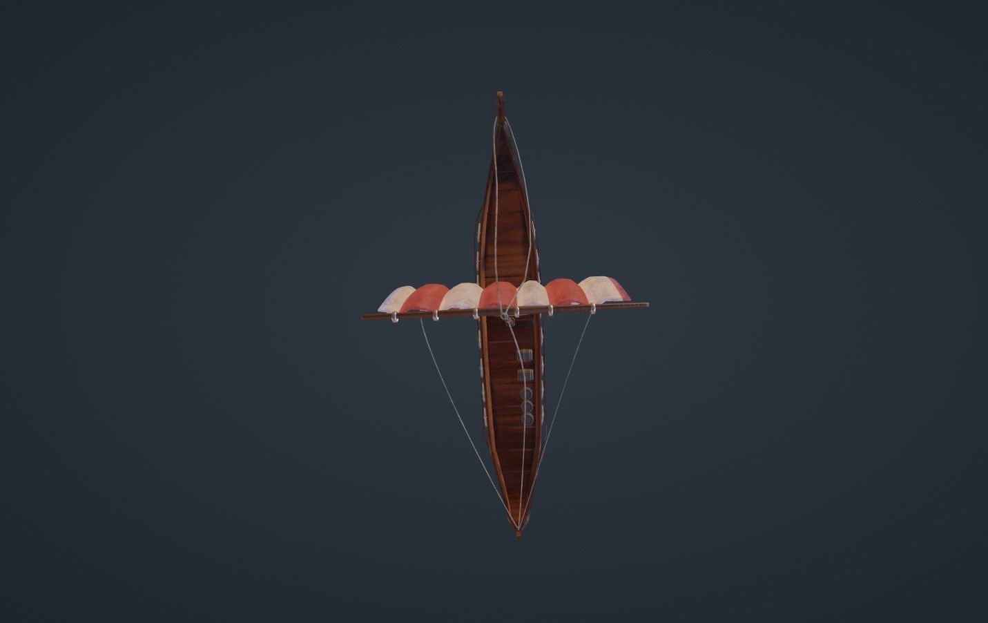  viking ship - Viking boat - blender 3D model_12