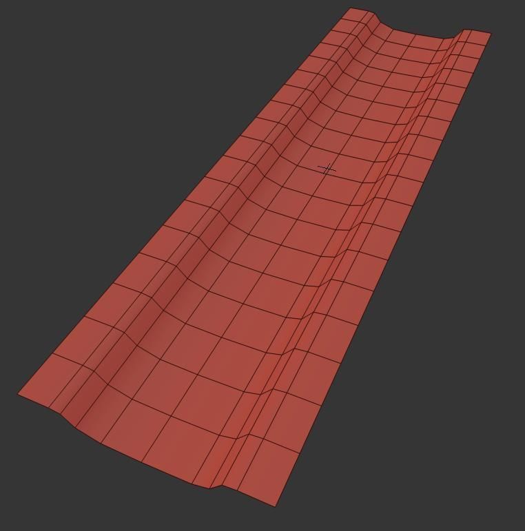 Ultra realistic Snow trail 3D model_4