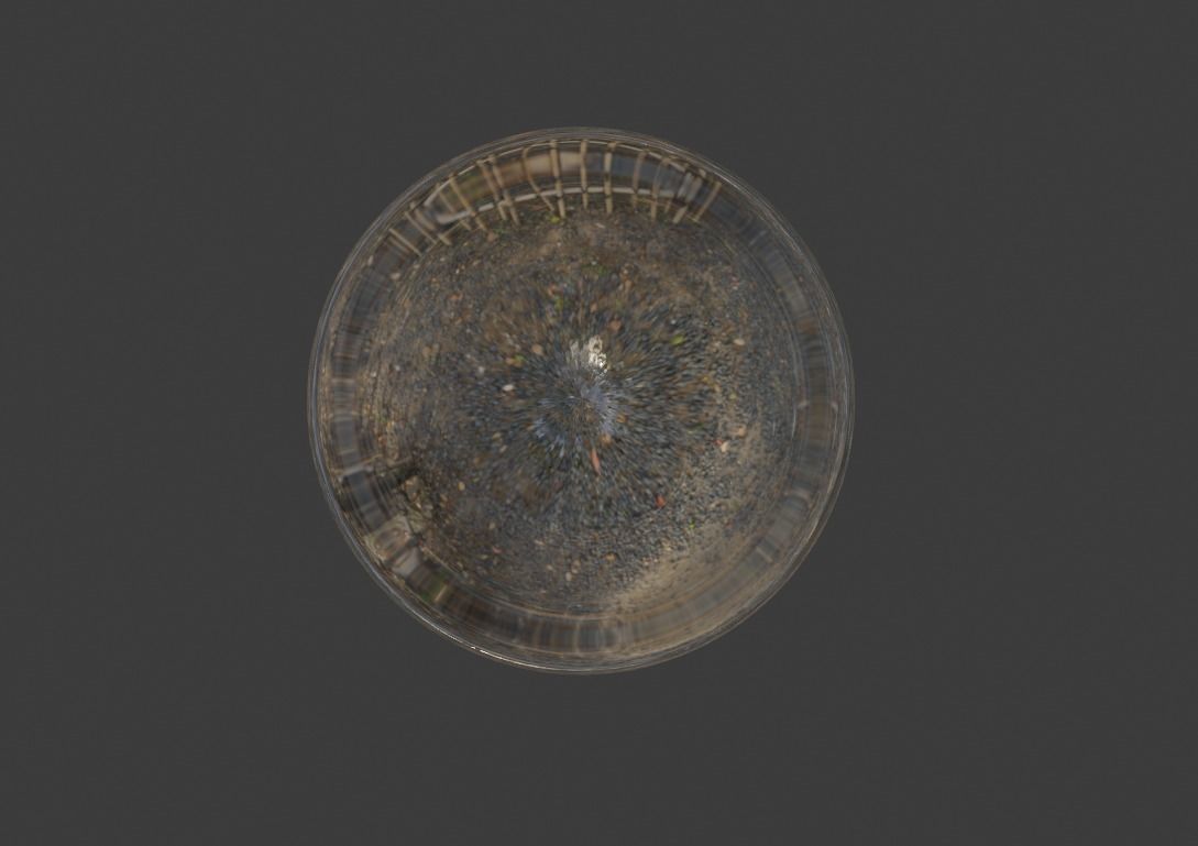 Empty champagne glass Free 3D model_4