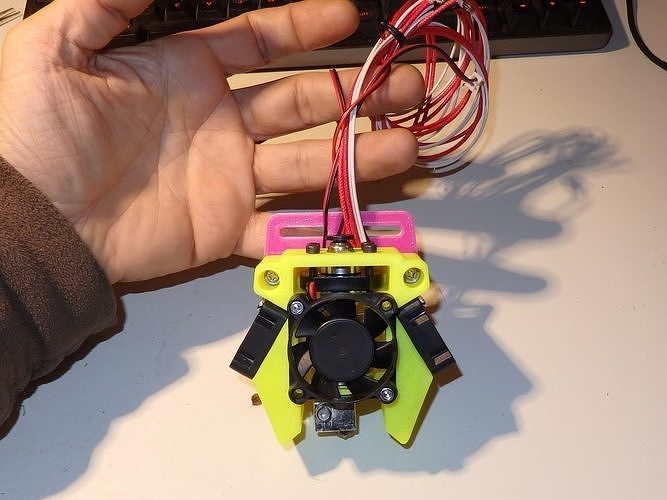 SFEvo E3Dv5 cooling system for i3mega and other printers 3D print model