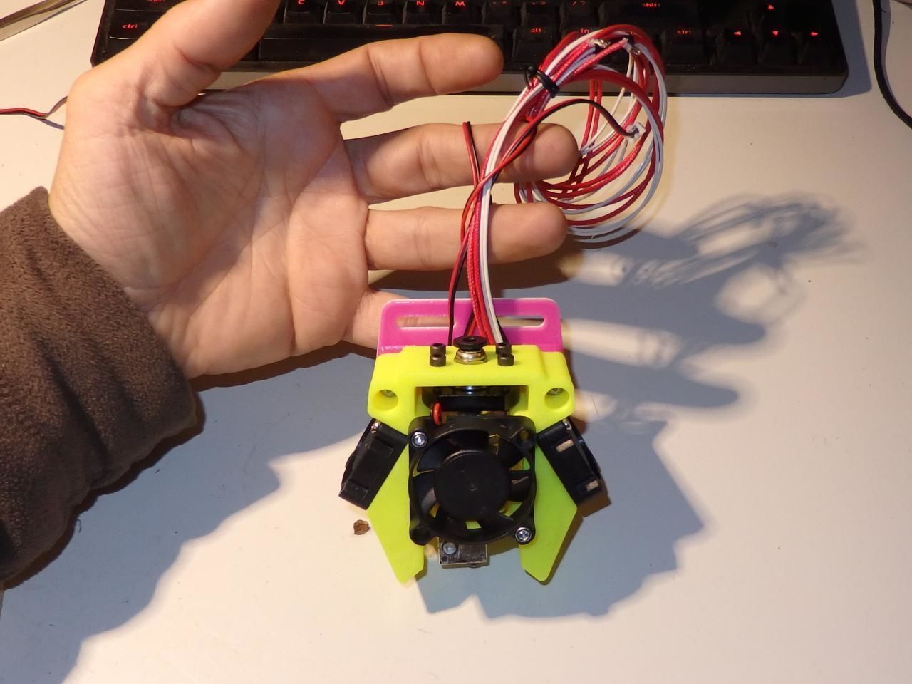 SFEvo E3Dv5 cooling system for i3mega and other printers 3D print model_8