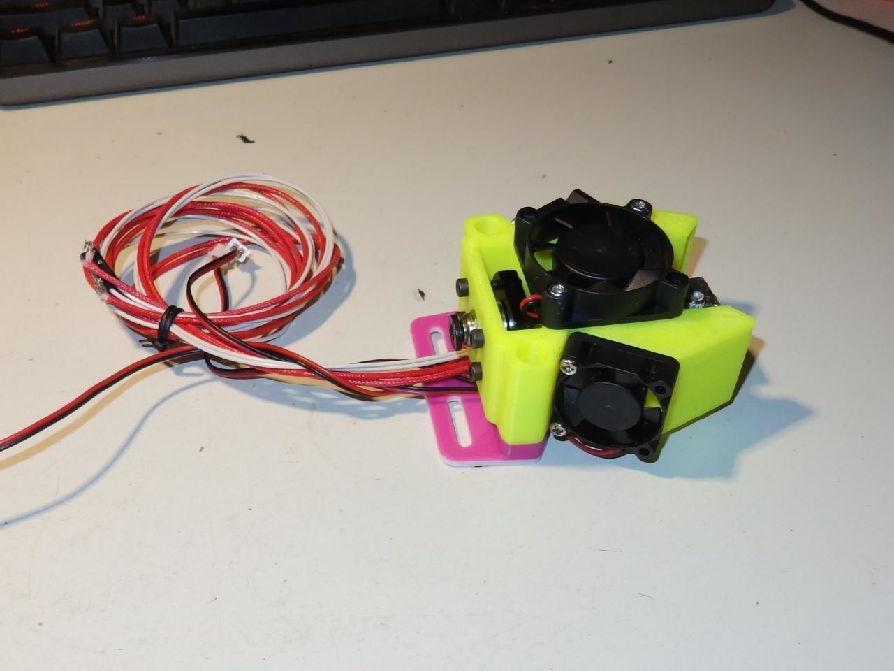 SFEvo E3Dv5 cooling system for i3mega and other printers 3D print model_6