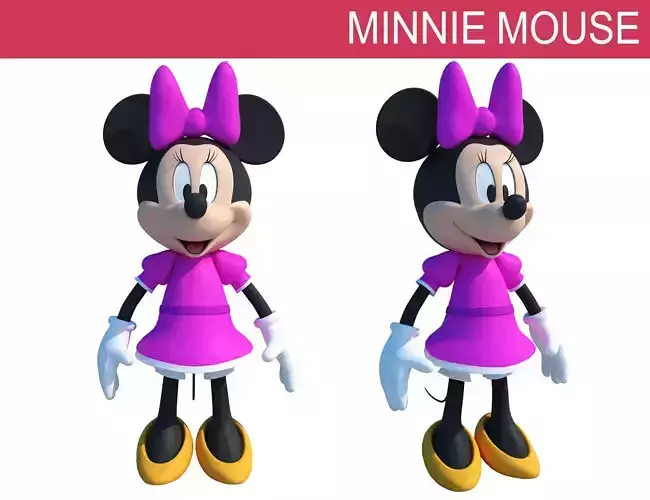 Minnie Mouse 3D model
