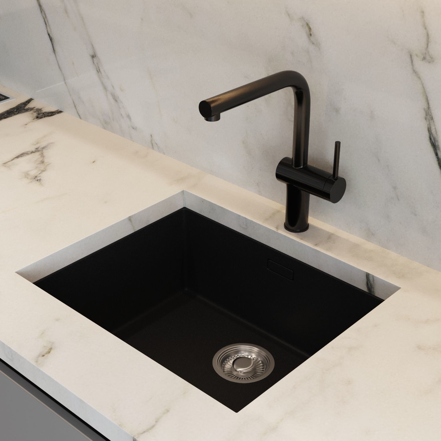 modern kitchen 01 3D model_3