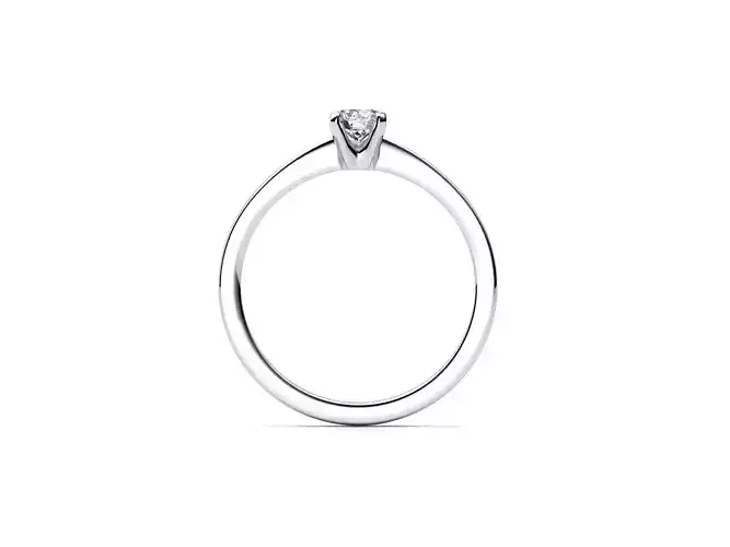 ZDR013 solitaire diamond ring