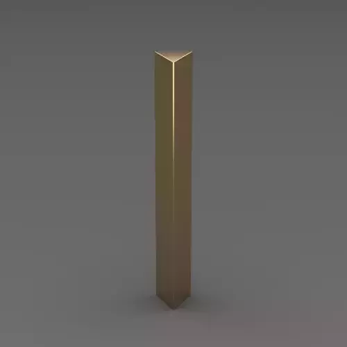 Monolith golden post