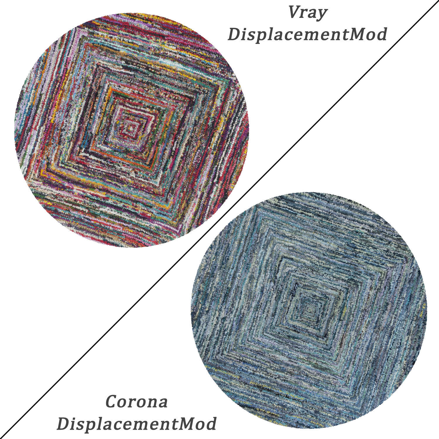 Round Rug Set 247 3D model_1