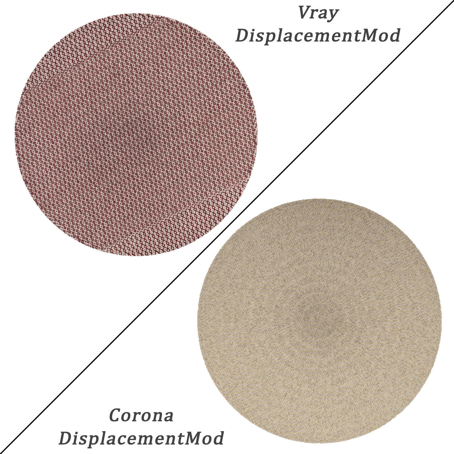 Round Rug Set 248 3D model_1