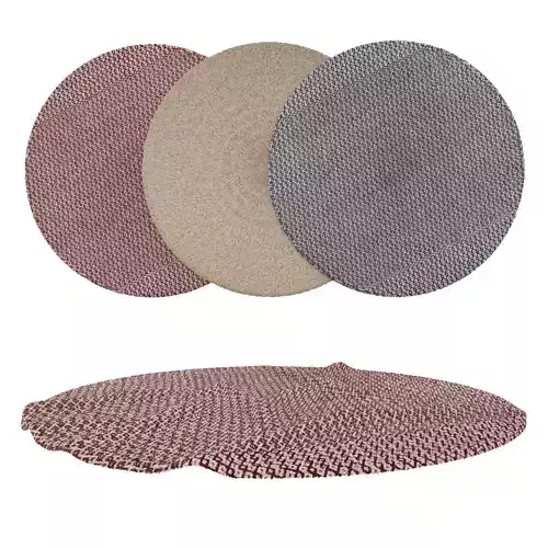 Round Rug Set 248