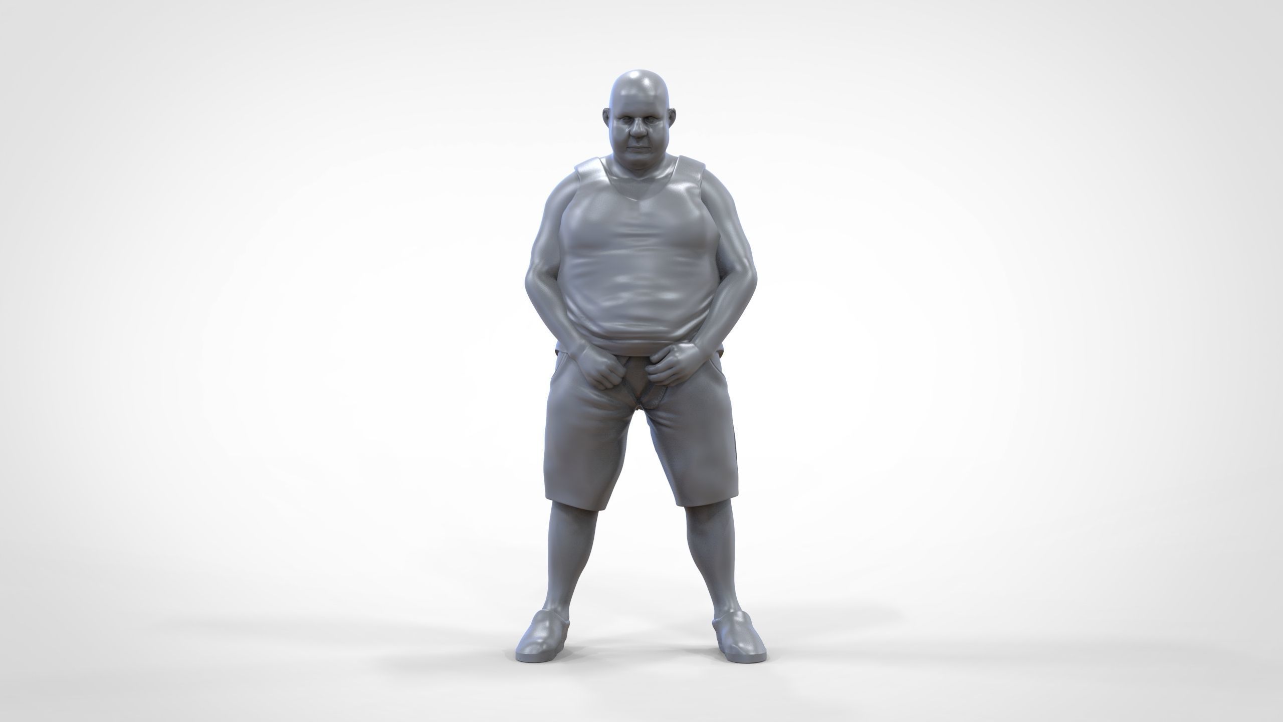 Man Peeing Urinating after drinking beer 3D print model_30